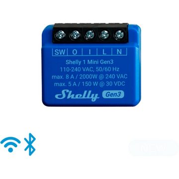 Shelly Plus 1 Mini Gen3 Sparpack Smart-Home-Zubehör
