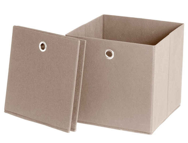 Schildmeyer Faltbox Box, 2er-Set mit Vliesüberzug
