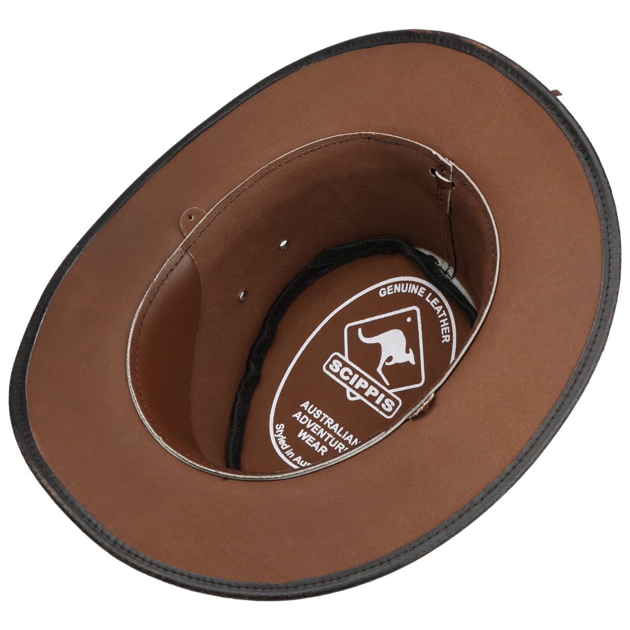 Scippis Cowboyhut (1-St) Lederhut mit Lederband