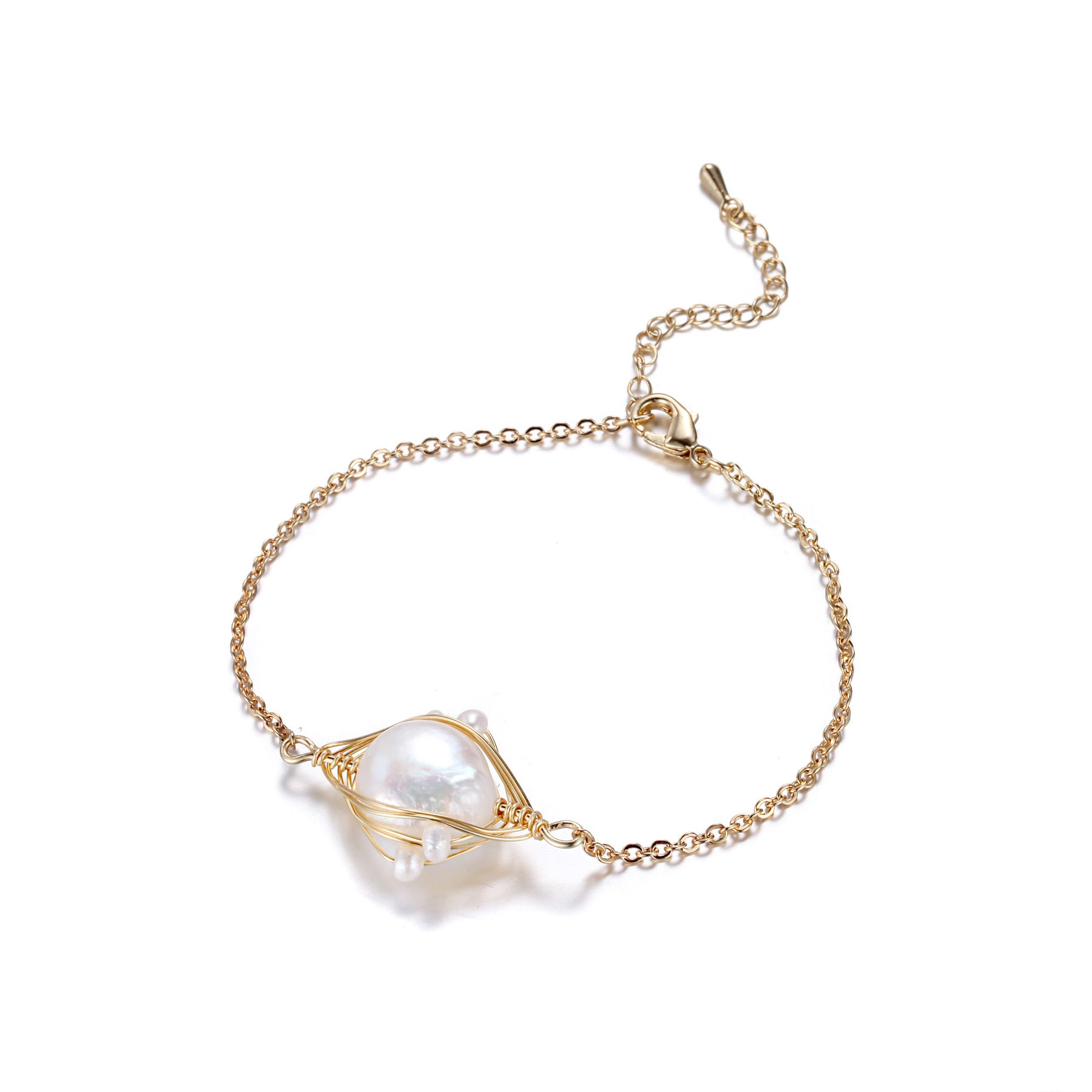 Vivance Perlenarmband BEACH LIFE Armband mit Perlmutt günstig online kaufen