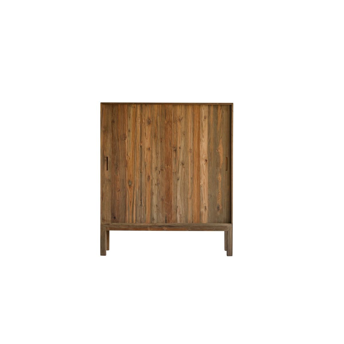 Tikamoon Sideboard Anrichte aus massivem recycelten Teakholz Elias 130 cm