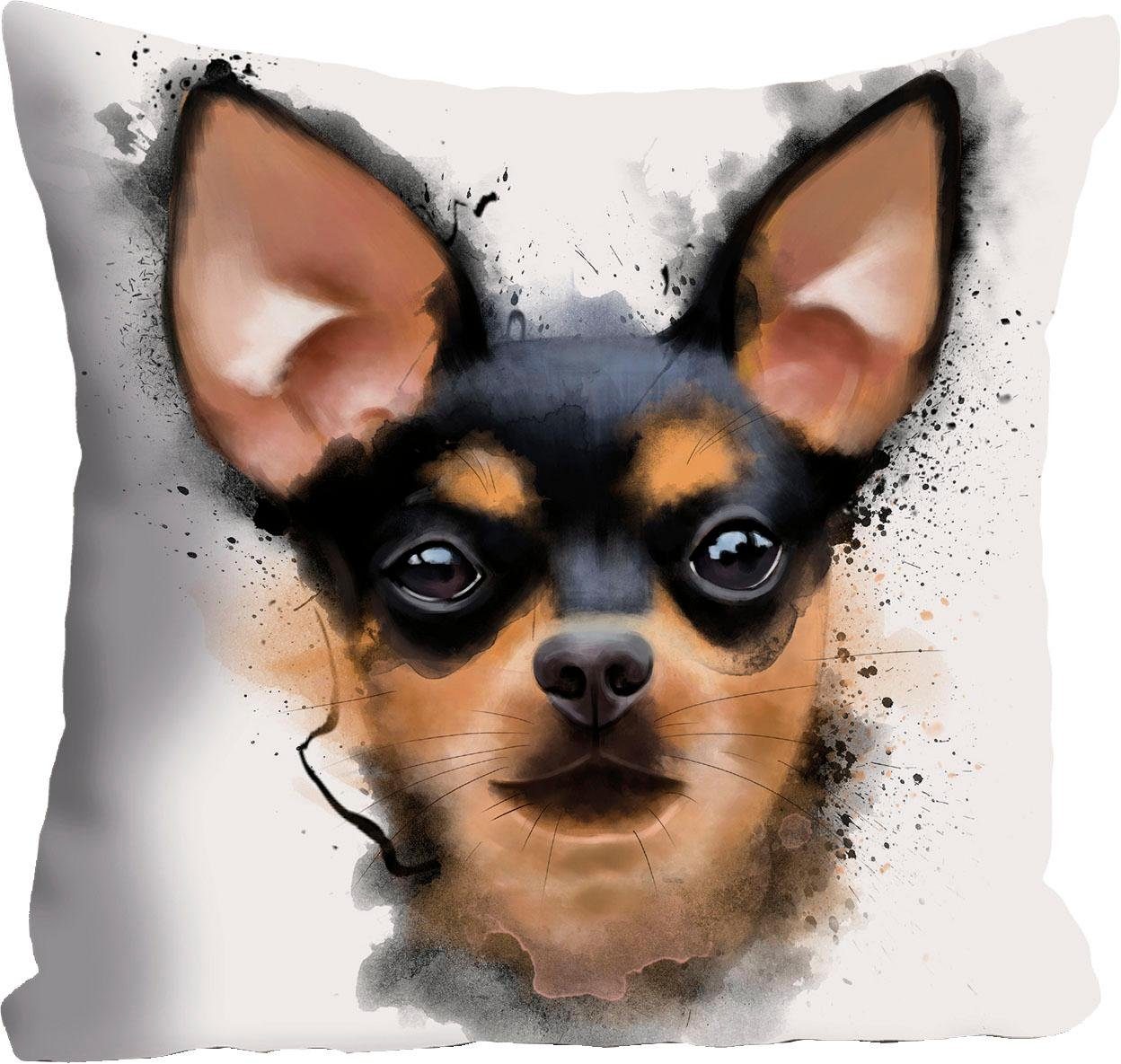 Dekokissen Zwergpintscher