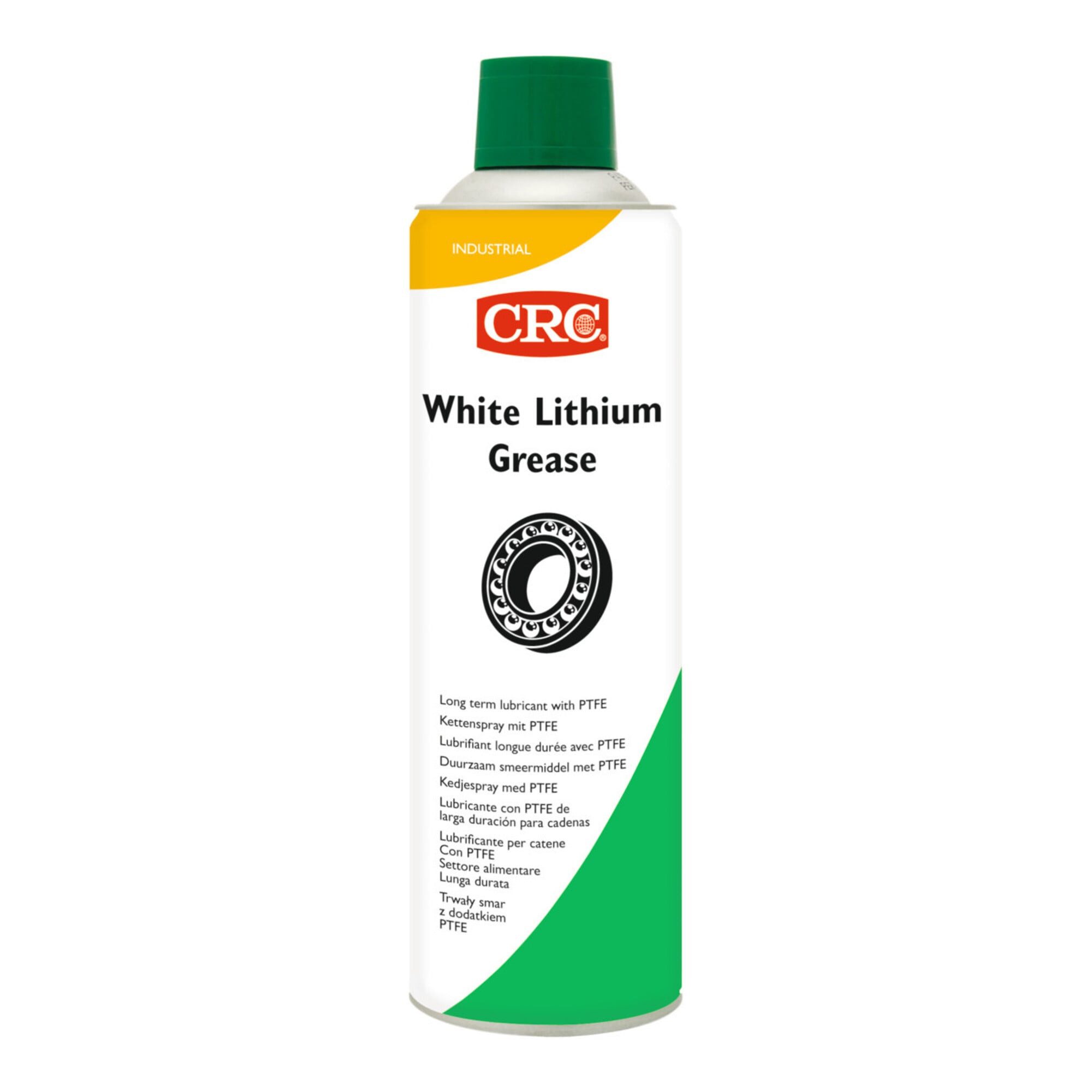 CRC Schmierfett CRC Sprühfett WHITE LITHIUM GREASE weiß 500 ml Spraydose