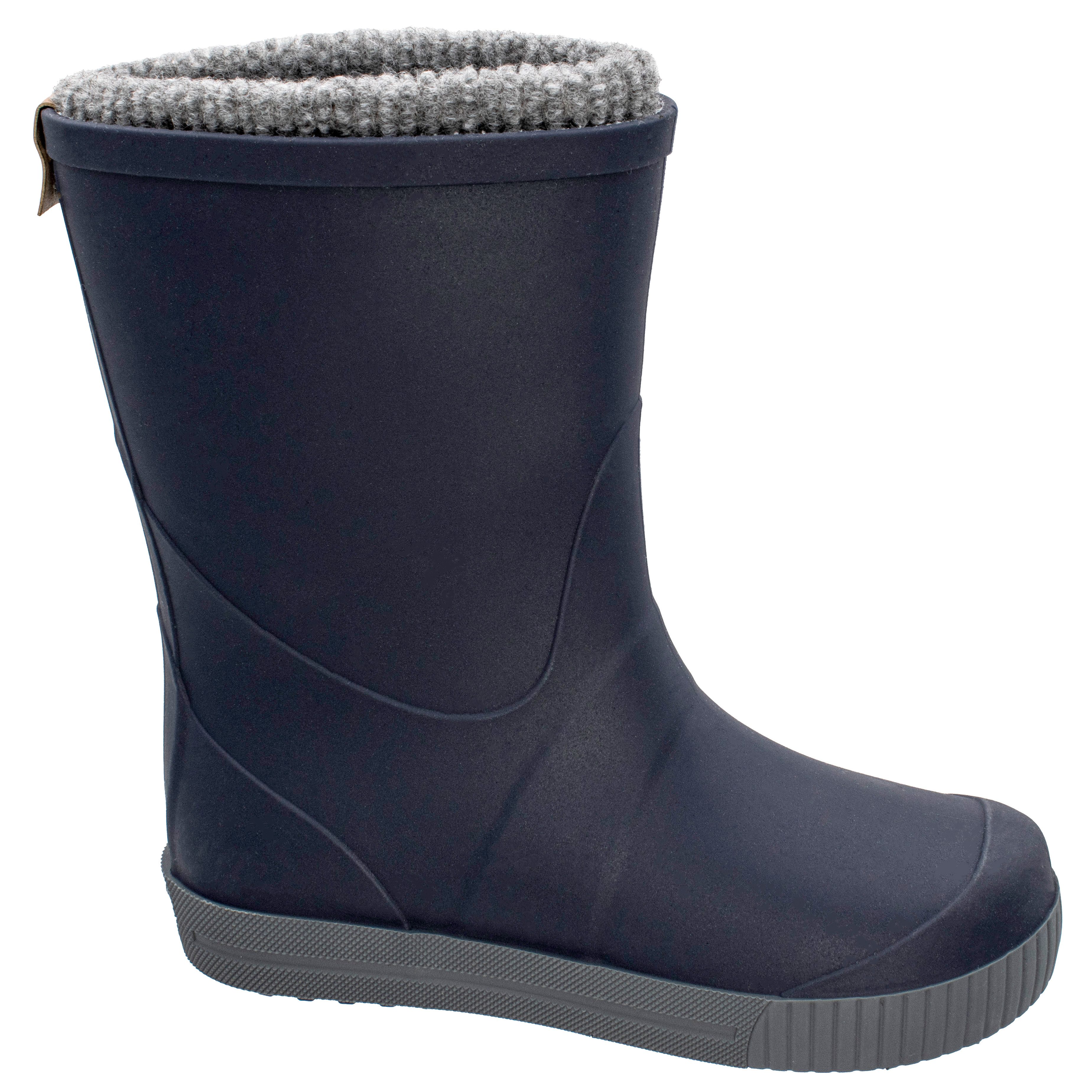 Fischer-Markenschuh Wave Gummistiefel aus SEBS, mit Warmfutter zum rausnehmen, wasserdicht