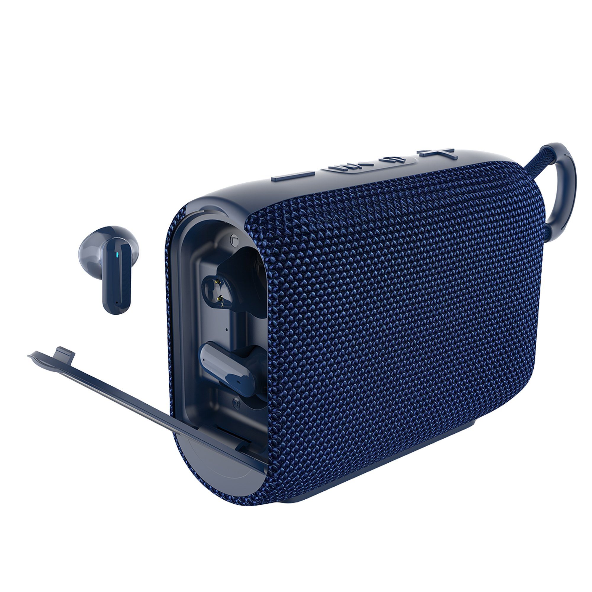 Lautsprecher IBETTER Lautsprecher,Portable enthalten) (Kabelloses Bluetooth-Headset Card, Lieferumfang AUX Bluetooth Lautsprecher,FM-Tuner,TF Lautsprecher im