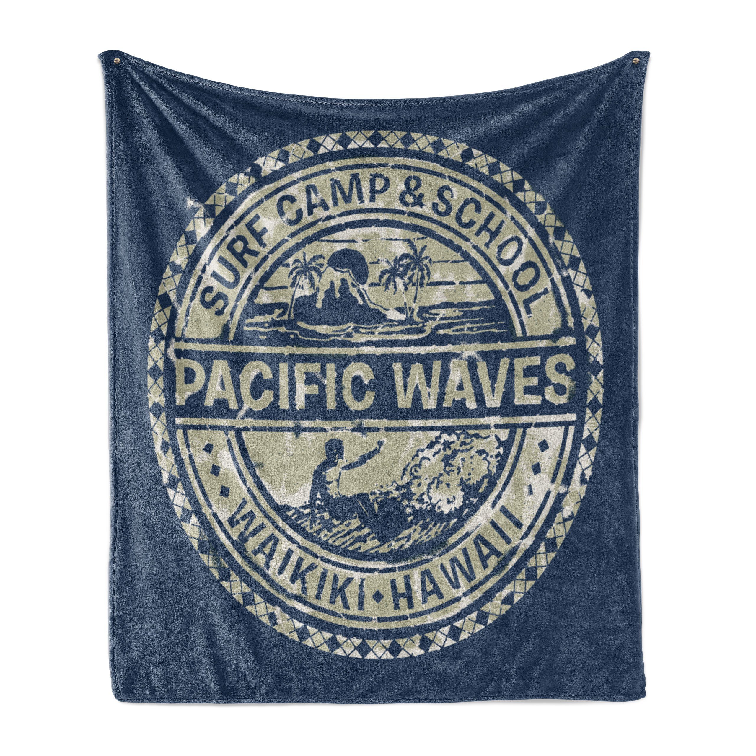 Pacific Gemütlicher den Abakuhaus, Außenbereich, Urlaub Surf für Innen- Wohndecke Camp Plüsch Waves und