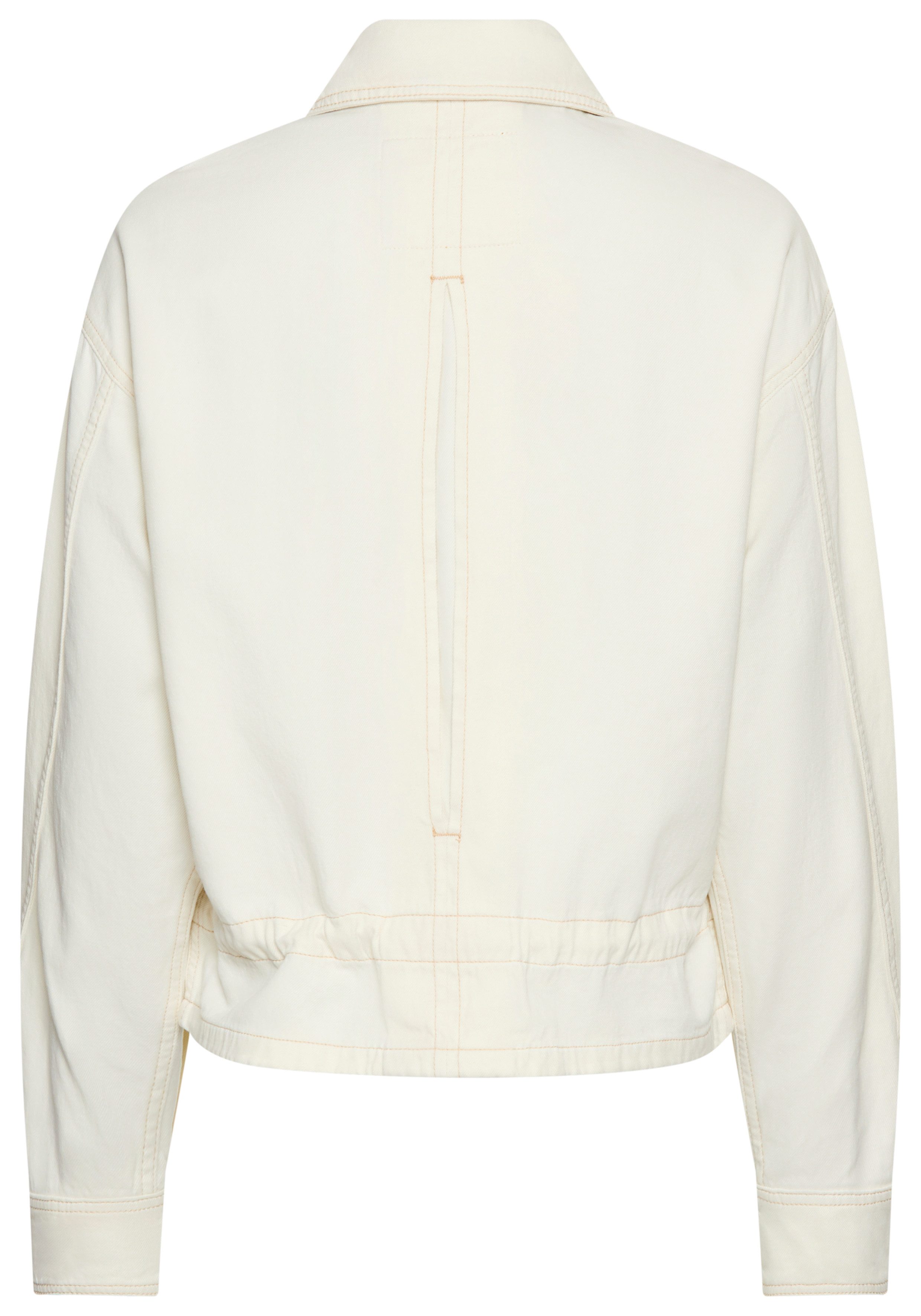 BOSS ORANGE Jeansjacke DENIM JACKET 4.0 Premium Damenmode mit verstellbarem günstig online kaufen