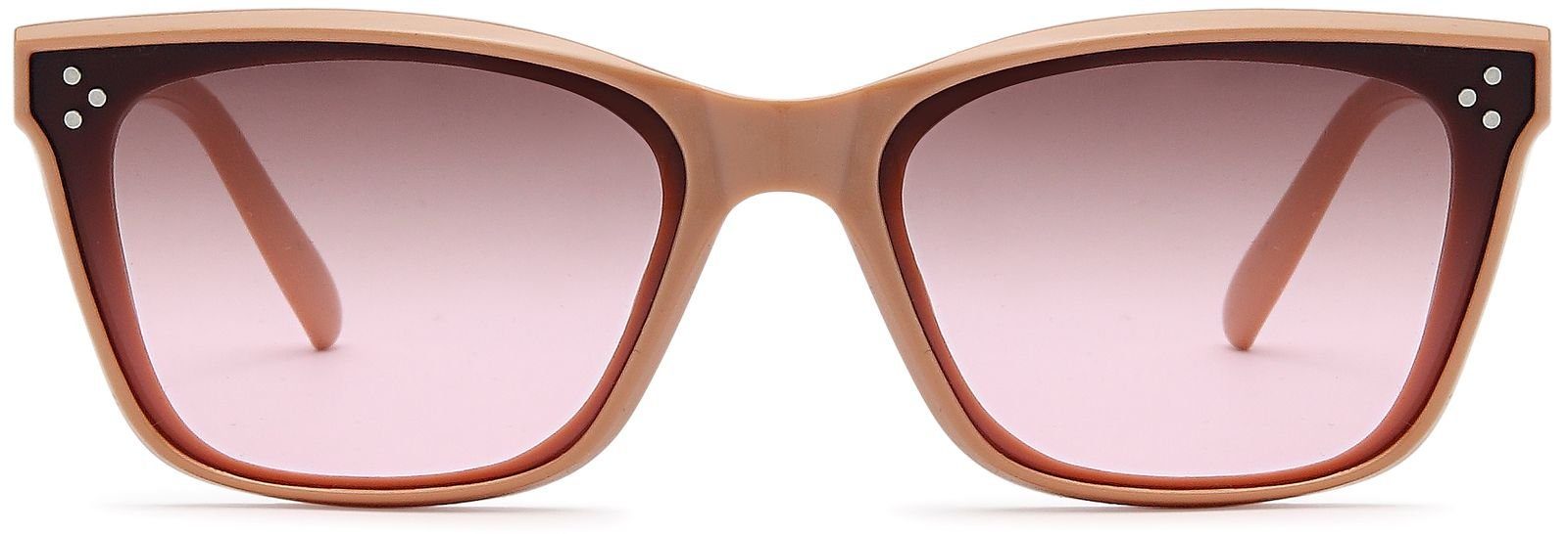 styleBREAKER Sonnenbrille Nerd Sonnenbrille Flachgläser (1-St) günstig online kaufen