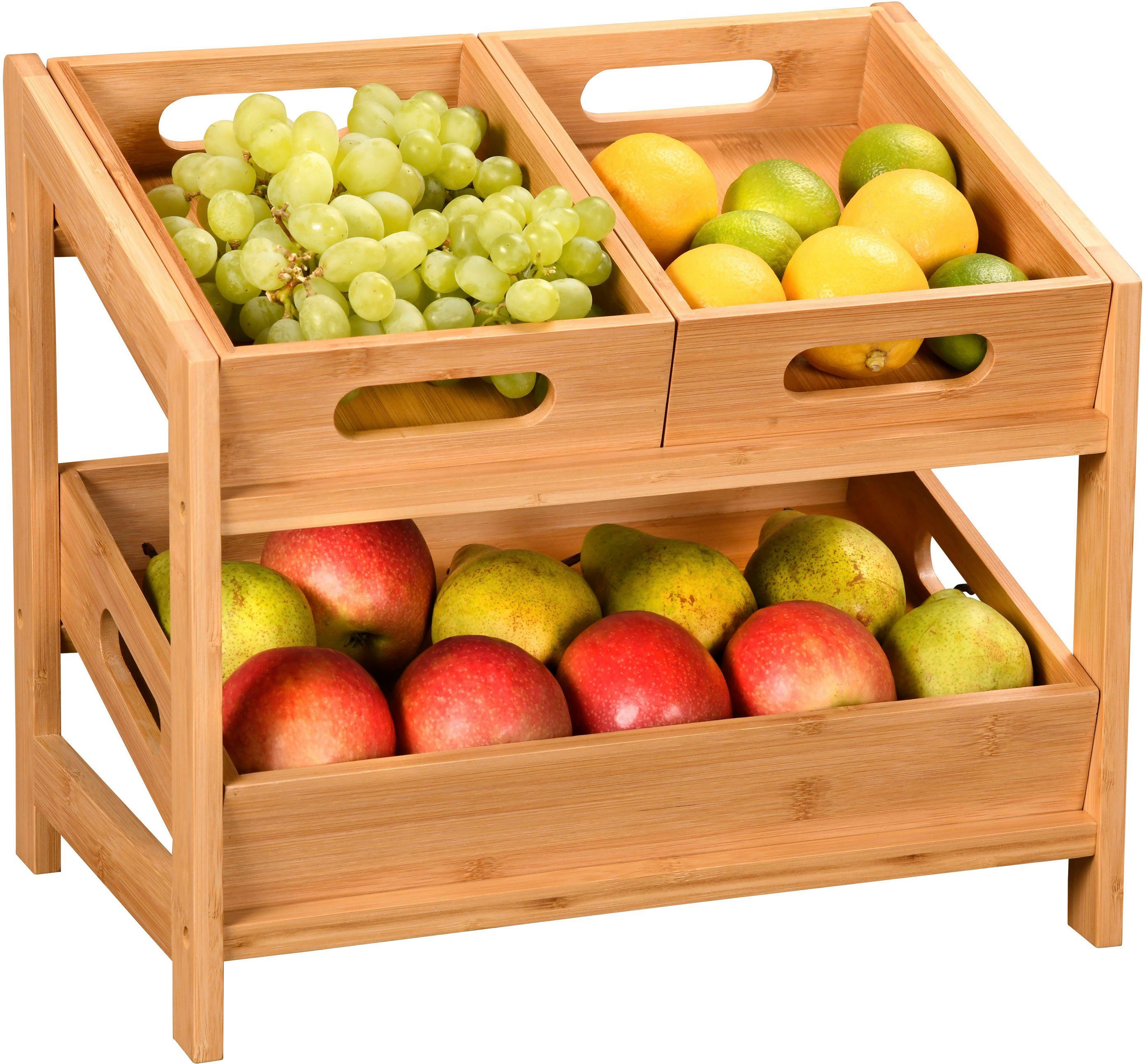 KESPER® Ablageregal, aus 100% FSC®-zertifiziertem Bambus günstig online kaufen