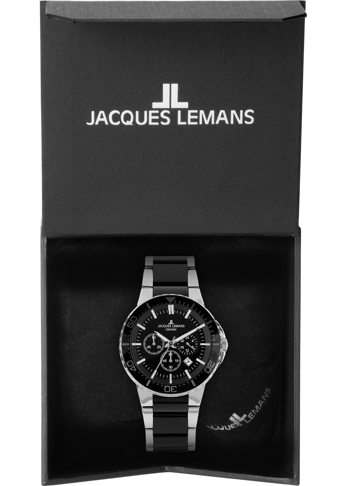 Jacques Lemans Chronograph 1-2166A, Quarzuhr, Armbanduhr, günstig online kaufen