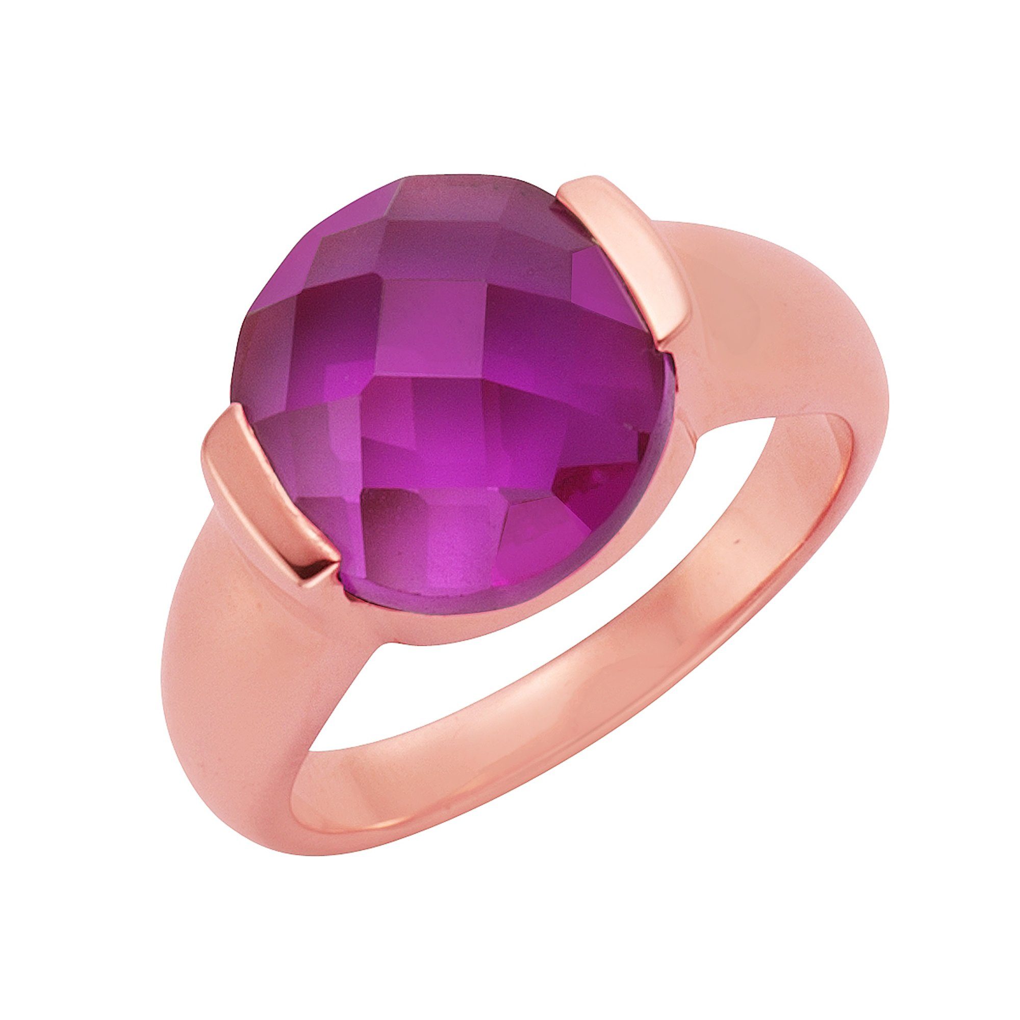 Jamelli Fingerring Silber 925 rosé-vergoldetz mit günstig online kaufen