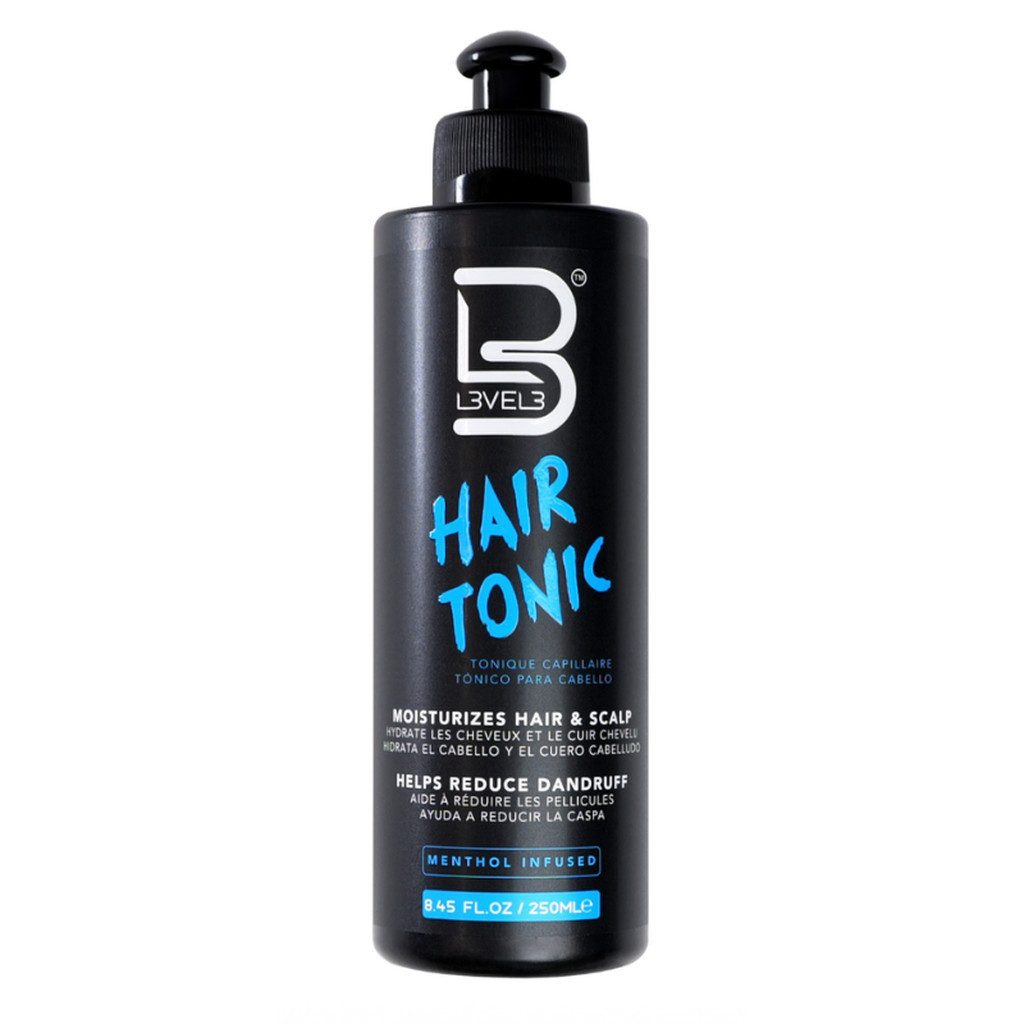 L3VEL3™ Distribution and Corporate Haarwasser L3Vel3 – Hair Tonic – Haarwasser 250 Ml, 1-tlg., Leichte Leave-in-Pflege mit Menthol, Aloe Vera, Arganöl & Biotin