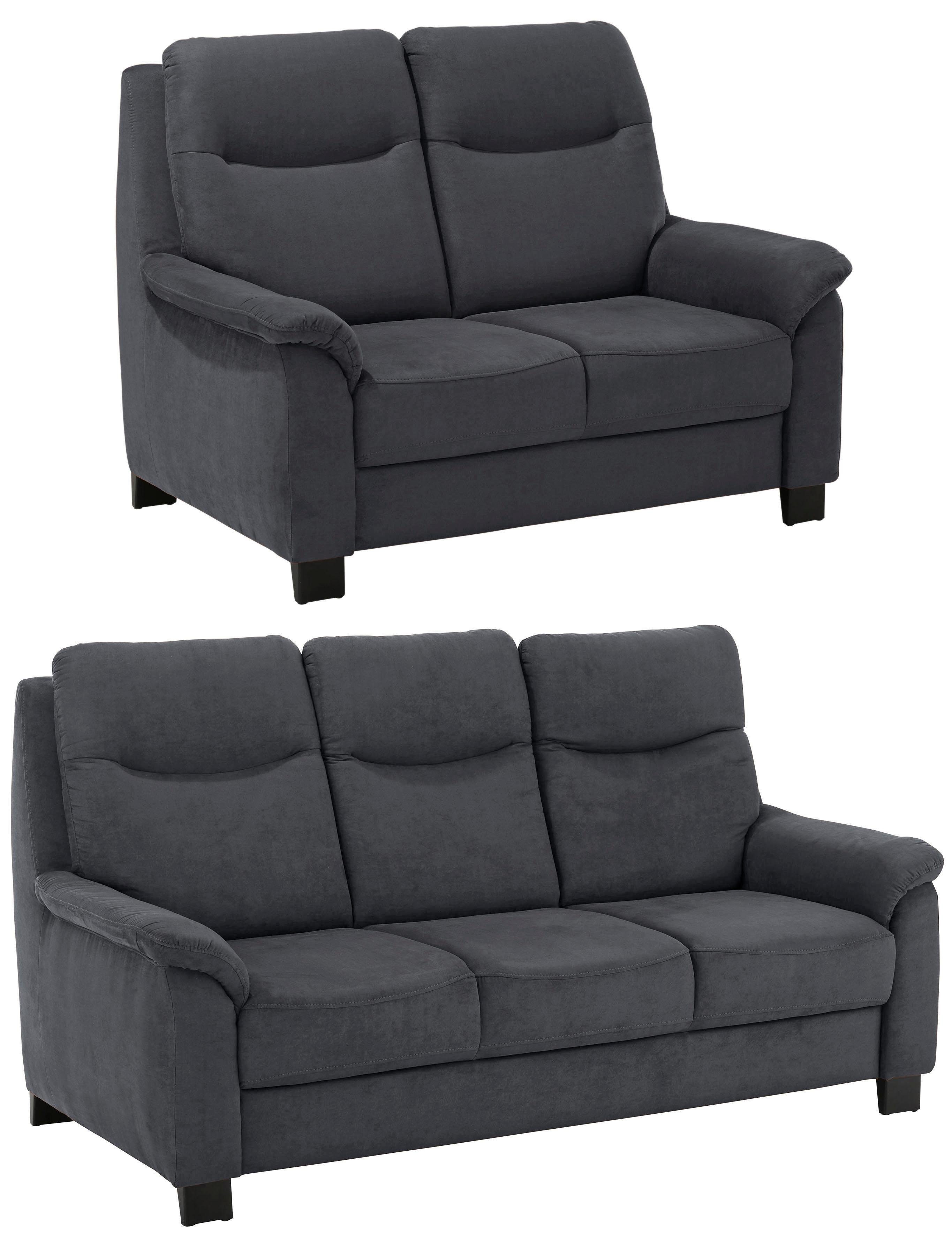 Home affaire Sitzgruppe Boccaccio, mit Federkern, incl. Kopfteilverstellung