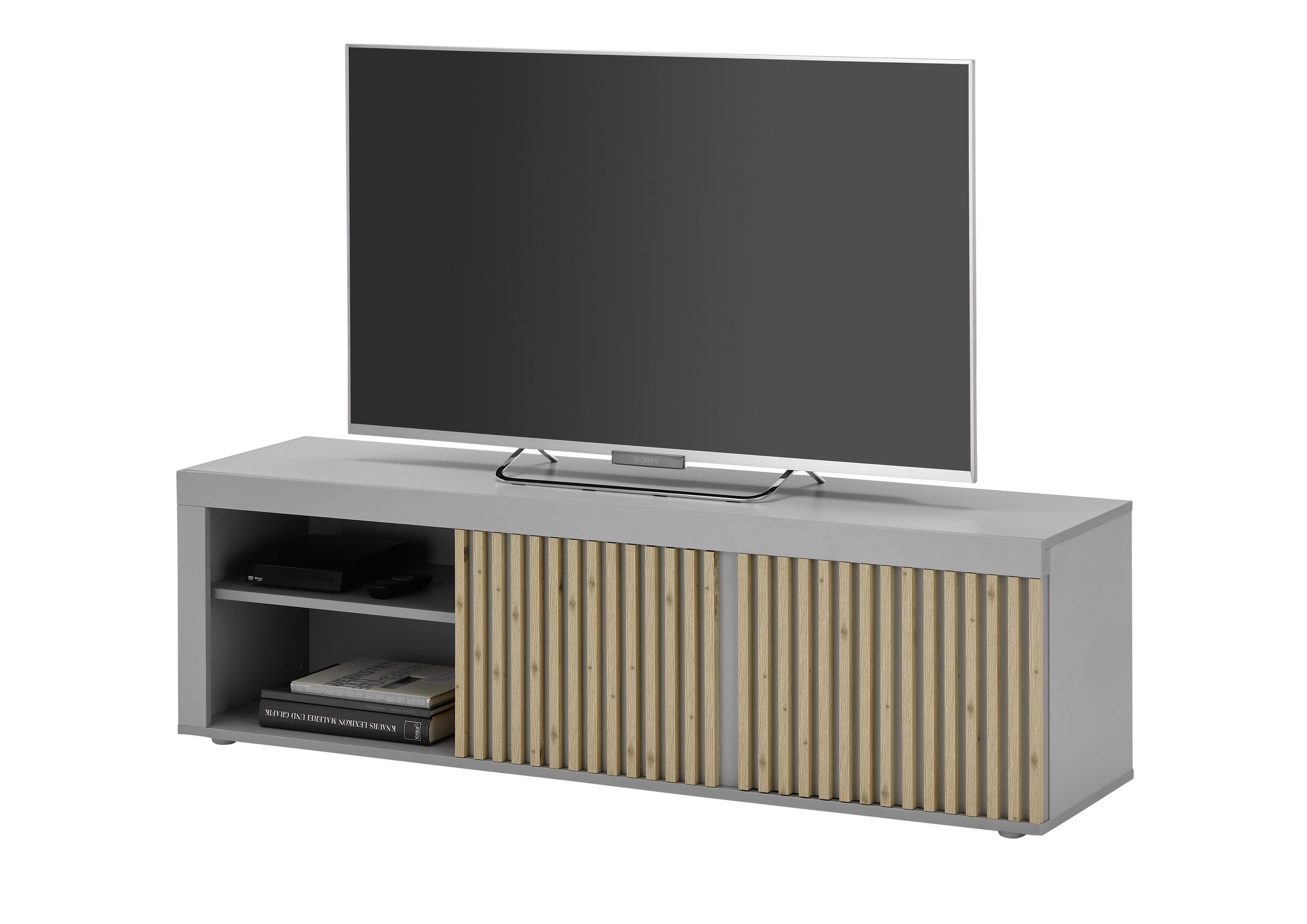 Stolkom Sp.z.o.o. TV-Board in grau Dekor - 150x40x40cm (BxHxT)