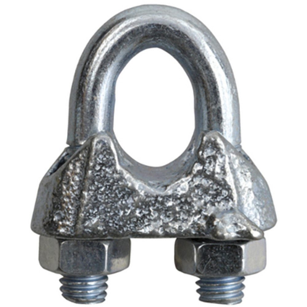 SWG Seilklammern SWG 68017420075 Seilklemme 3 mm M4 Stahl, Guss galvanisch verzinkt 50