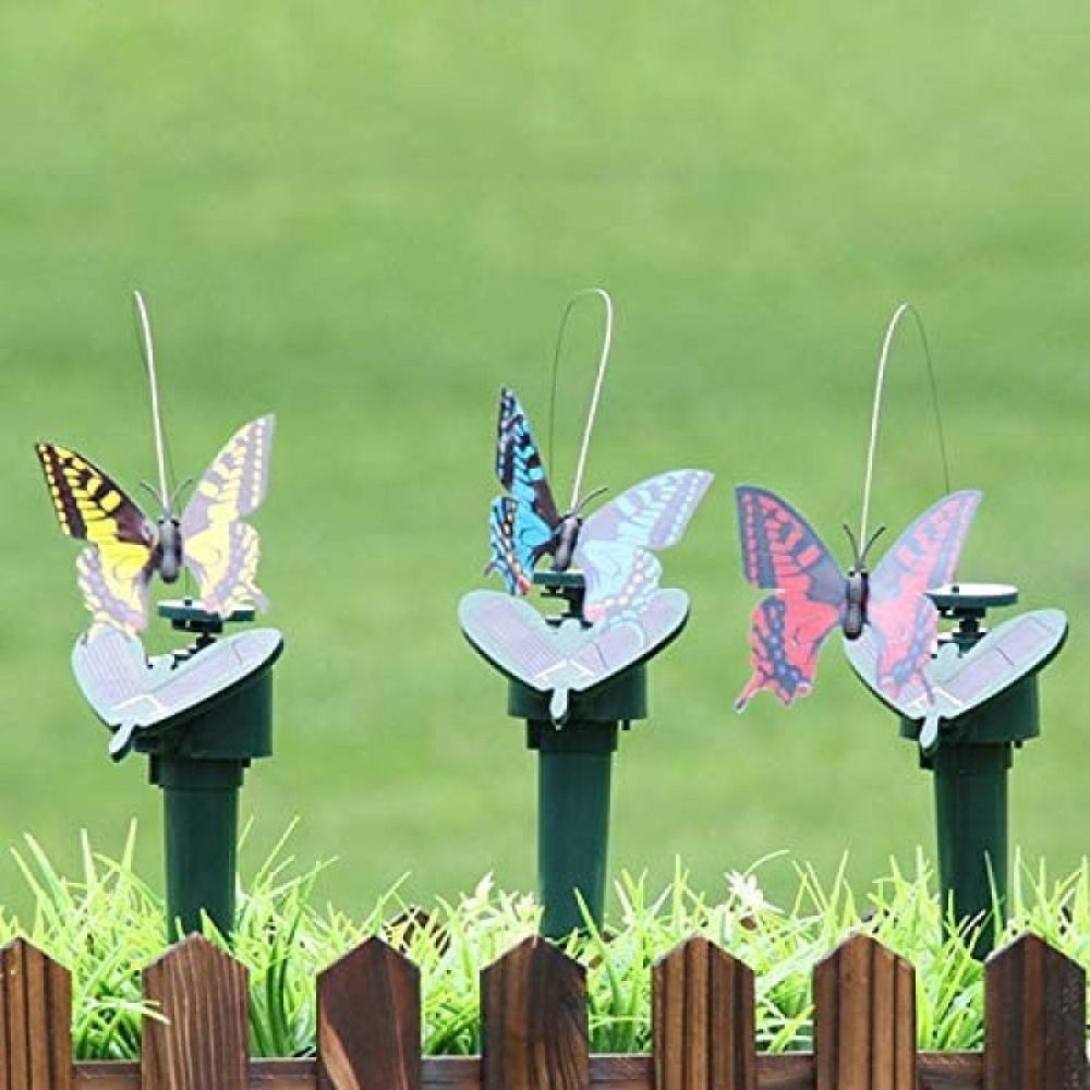 FeelGlad Gartenfigur Schmetterlingsdekoration, (3 St) Hoflandschaft
