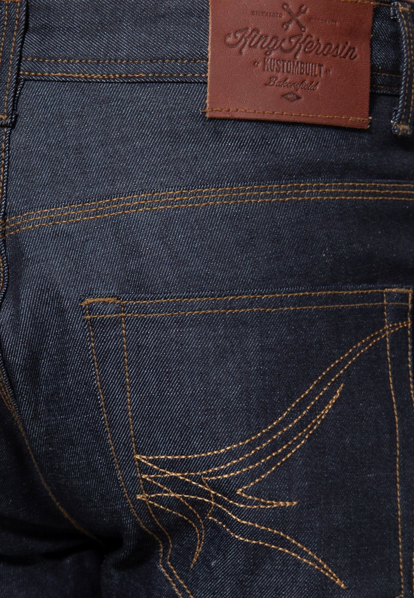 Workwear Jeansshorts 5-Pocket-Style KingKerosin 50s im