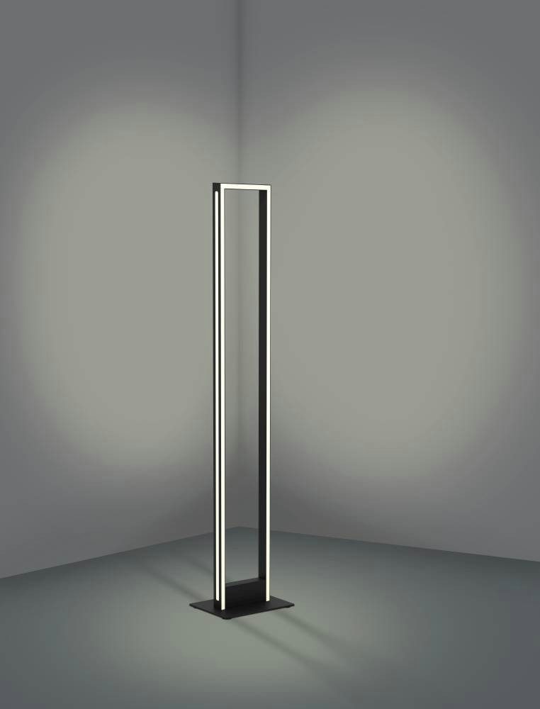 EGLO Stehlampe SALVILANAS-Z, Dimmfunktion, Farbwechsel, Timerfunktion, Weckerfunktion, LED wechselbar, warmweiß - kaltweiß, dimmbare Standleuchte, ZigBee, App und Sprachsteuerung Alexa