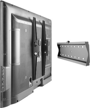 Schwaiger LWHT5540 513 TV-Wandhalterung, (bis 75 Zoll, neigbar, bis 40kg, bis 400x400mm, schwarz)