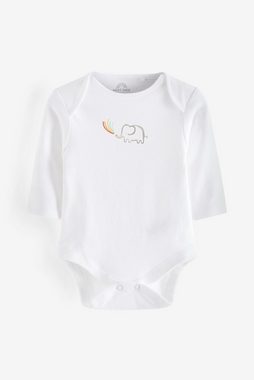 Next Langarmbody Langärmelige Babybodys im 7er-Pack (7-tlg)