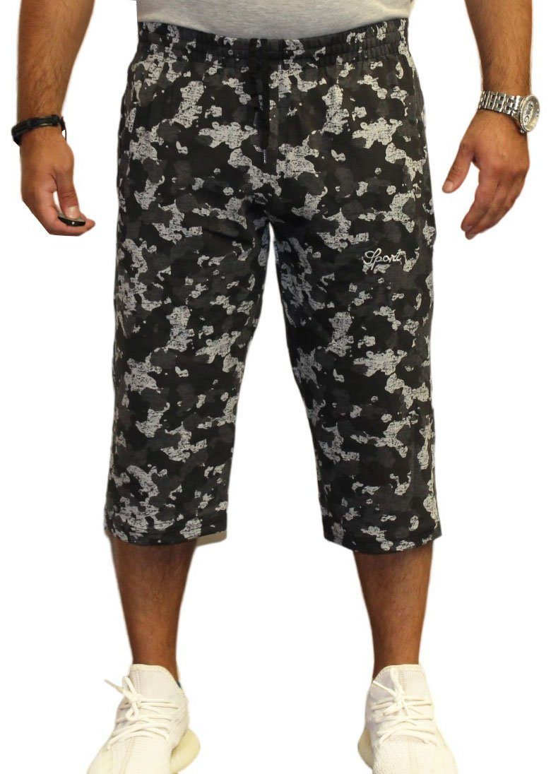 Banco Longbermudas Banco Herren Sommer Lange Short Bermuda Freizeithose CAMOUFLAGE