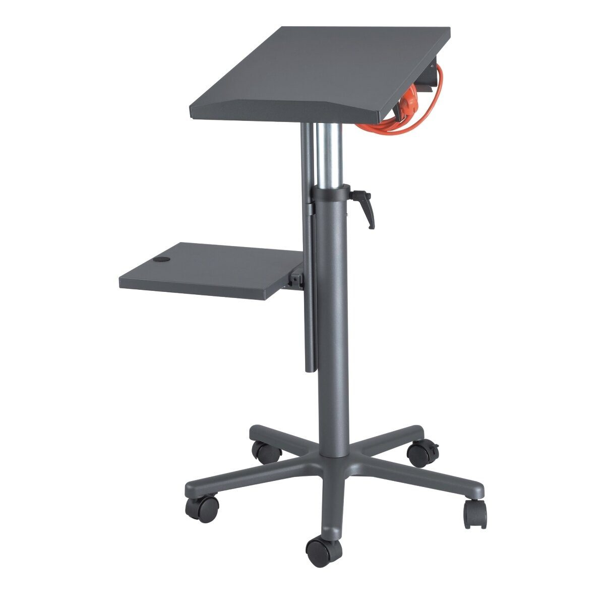 MAUL Beamertisch Beamertisch melaminharzbeschichtet HxBxT 75-120x35x50cm Tragkraft ca.