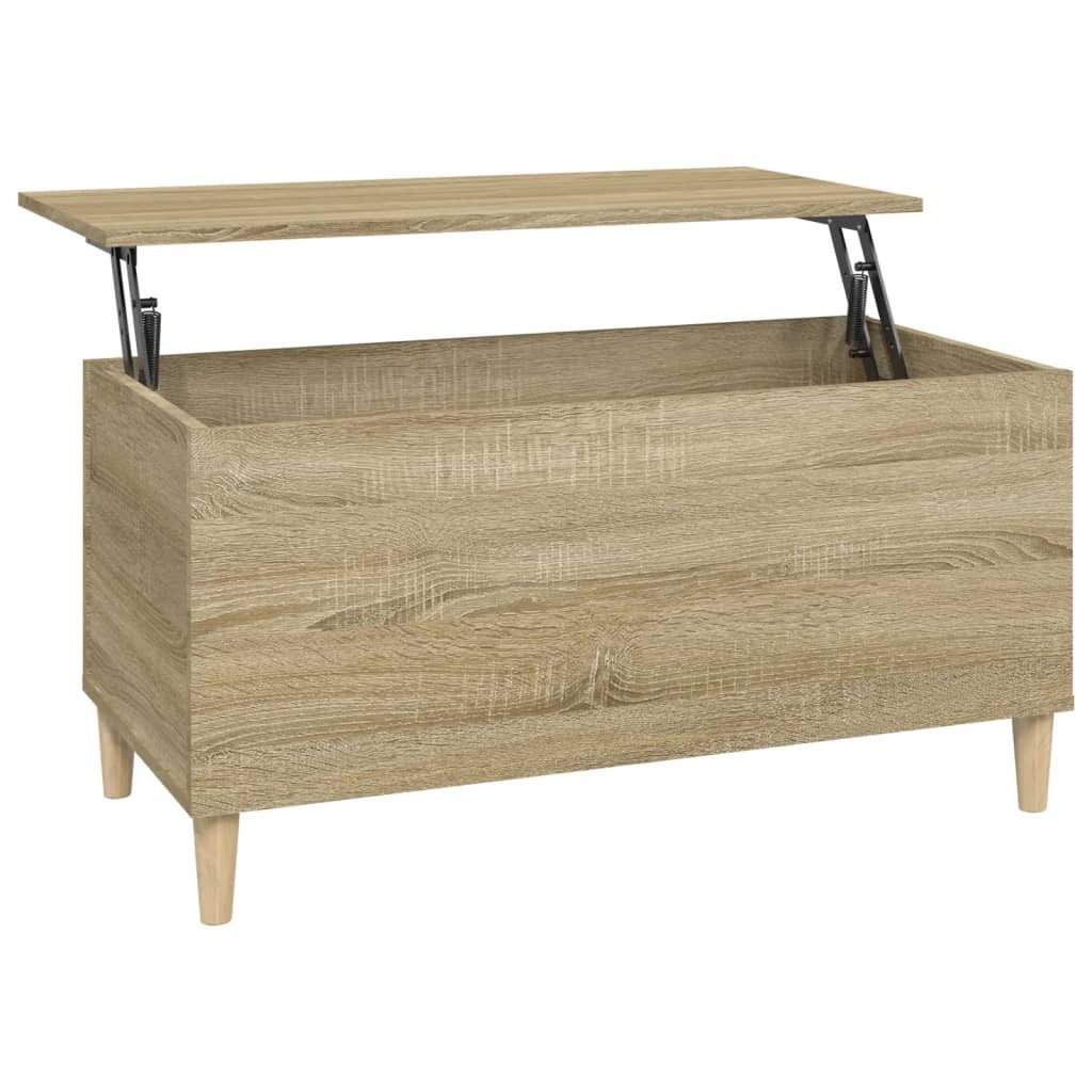 vidaXL Couchtisch Couchtisch Sonoma-Eiche 90x44,5x45 cm günstig online kaufen