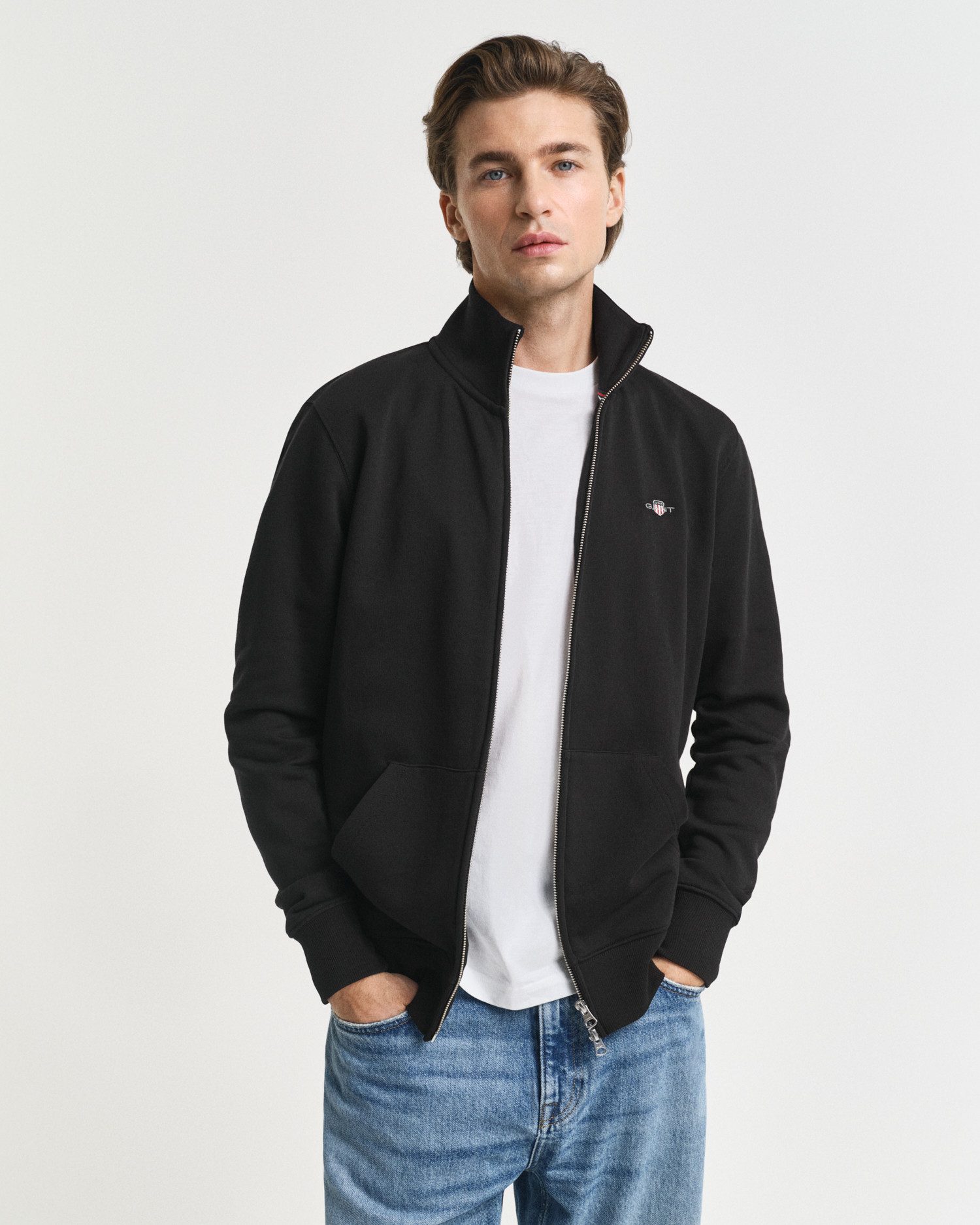 Gant Sweatjacke REG SHIELD FULL ZIP günstig online kaufen
