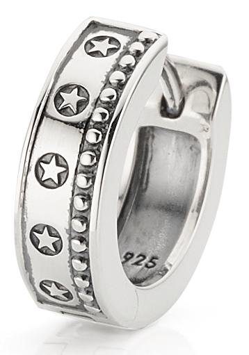 Bruno Banani Single-Creole Schmuck Geschenk Silber 925 Ohrschmuck Ohrring Single