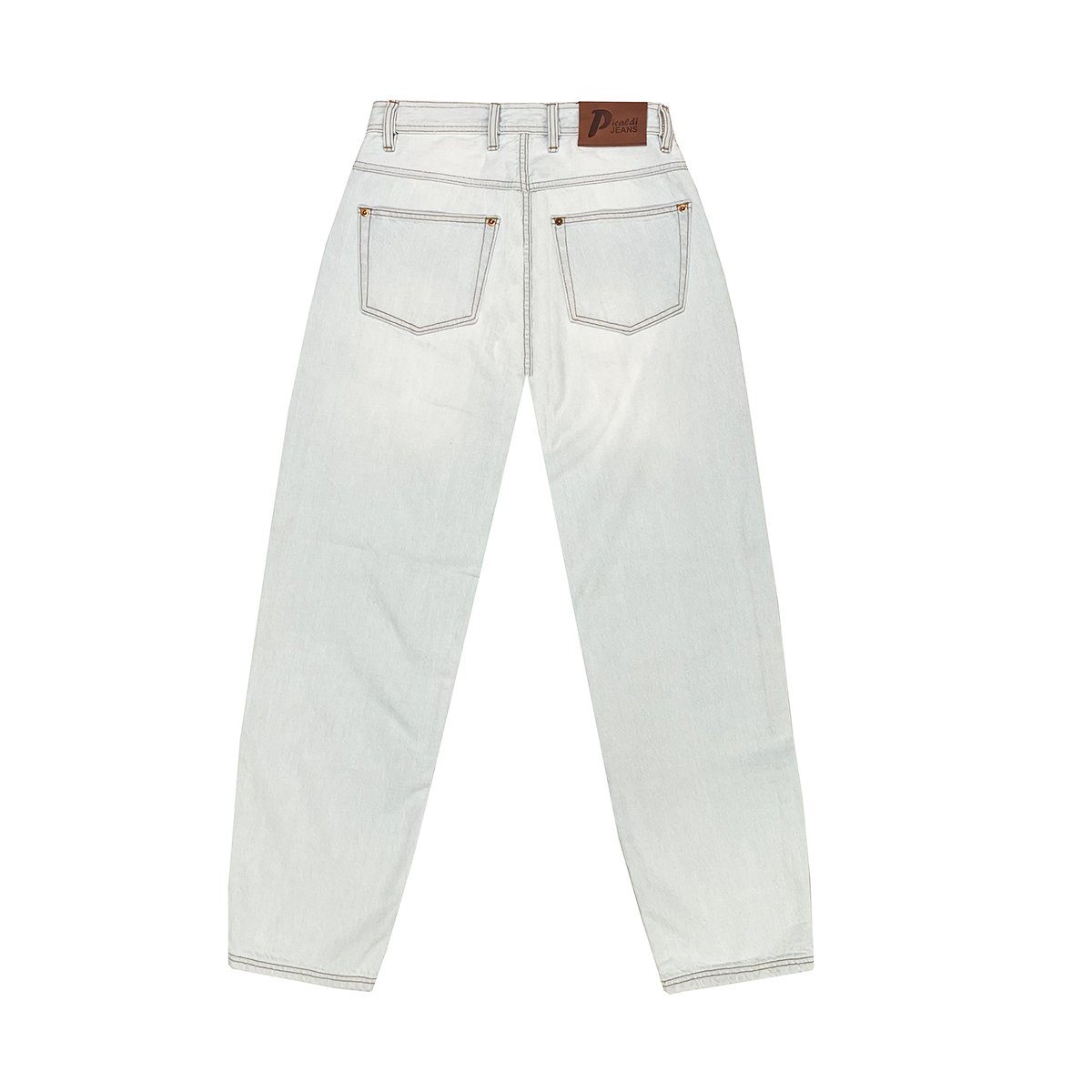 Jeans Blue 5-Pocket-Jeans Set) kein (1-tlg., Ice PICALDI