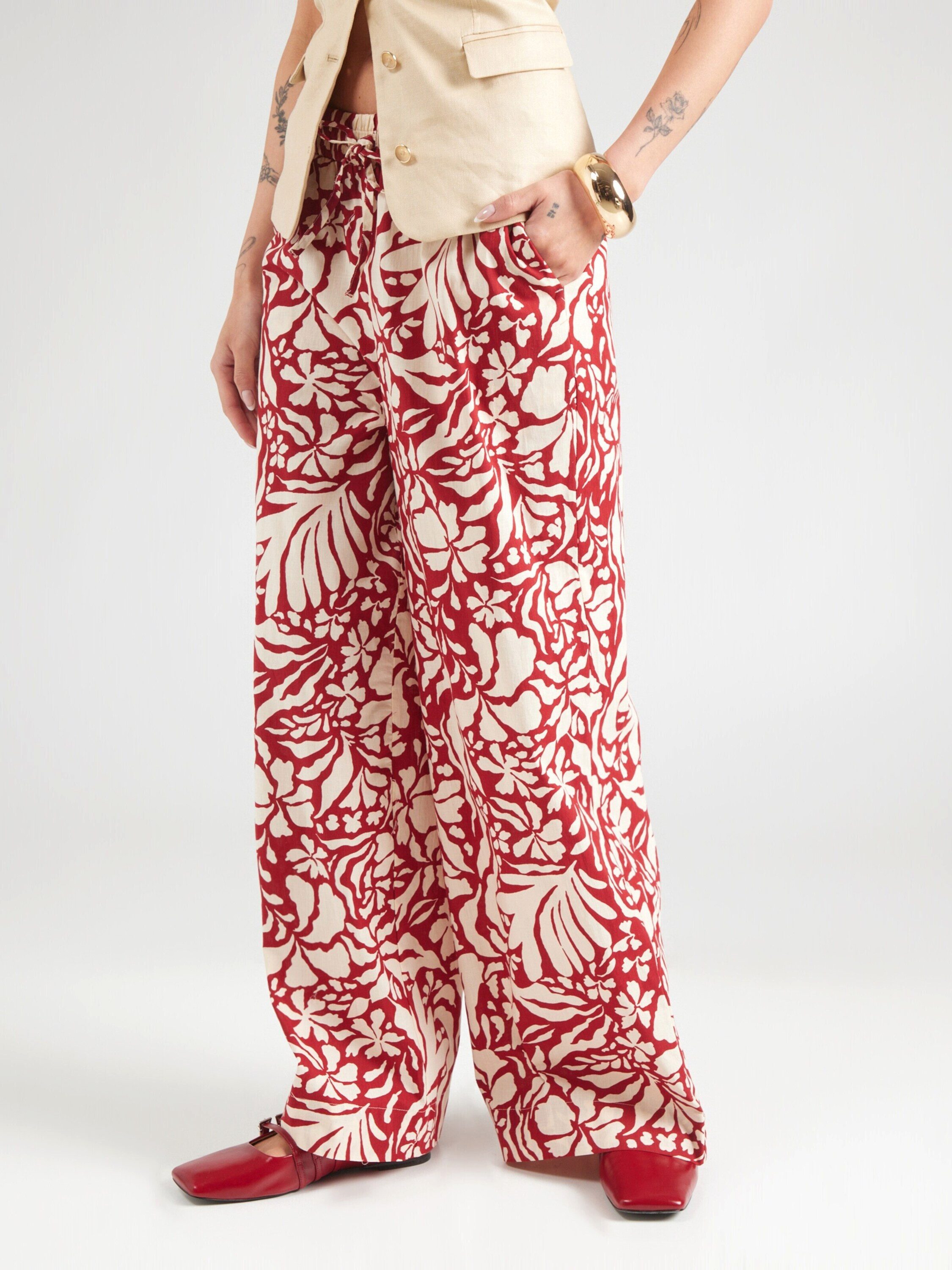 ONLY Stoffhose ONLKALEEN (1-tlg) Drapiert/gerafft