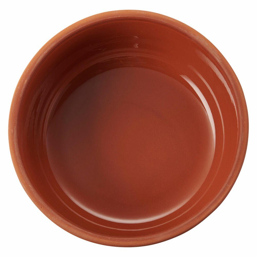 RÖMERTOPF Brotbackform Rund mit Deckel Terrakotta