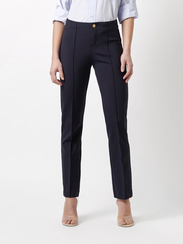 ROSNER Stretch-Hose Alisa_296 (1-tlg) mit eleganten Biesen