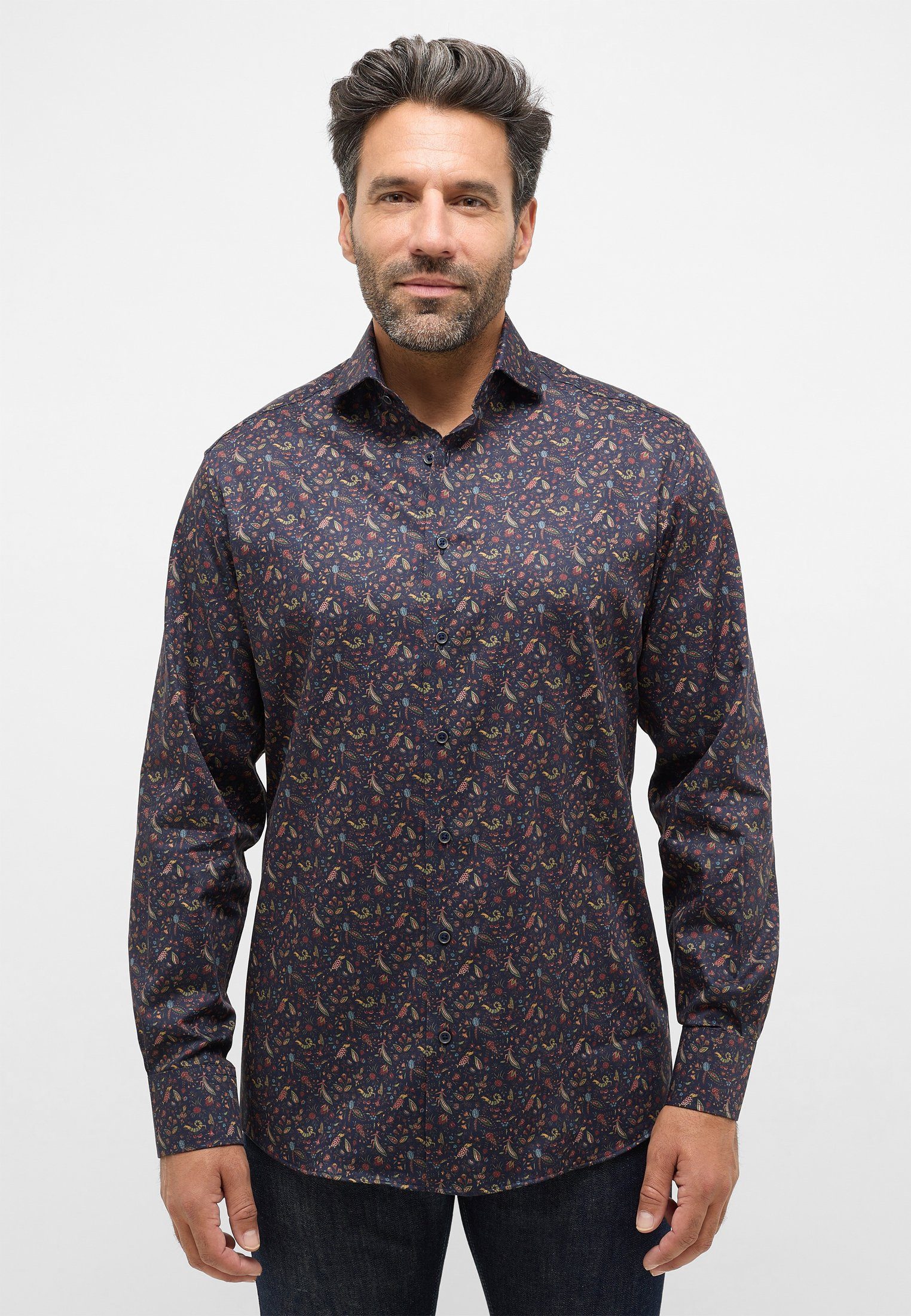 Eterna Langarmhemd MODERN FIT günstig online kaufen