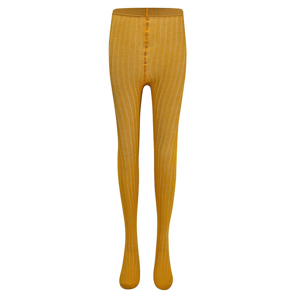 Ewers Strumpfhose Strumpfhose GOTS Damen Rippe 98% Baumwolle kbA, 2% Elasthan