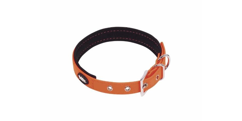 Nobby Hundehalsbandleuchte Nobby Hundehalsband Cover S-M neonorange