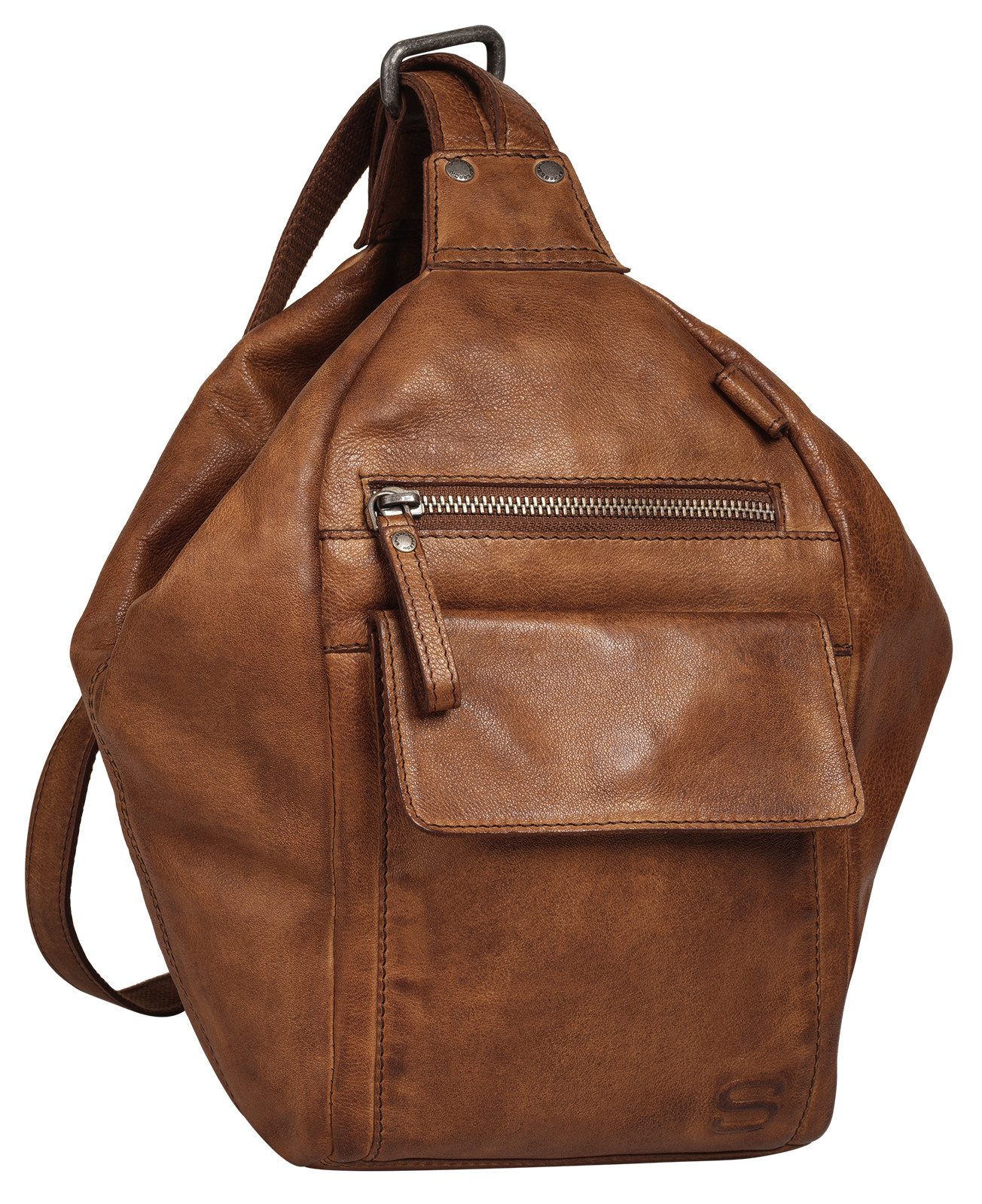 Spikes & Sparrow Cityrucksack, echt Leder günstig online kaufen