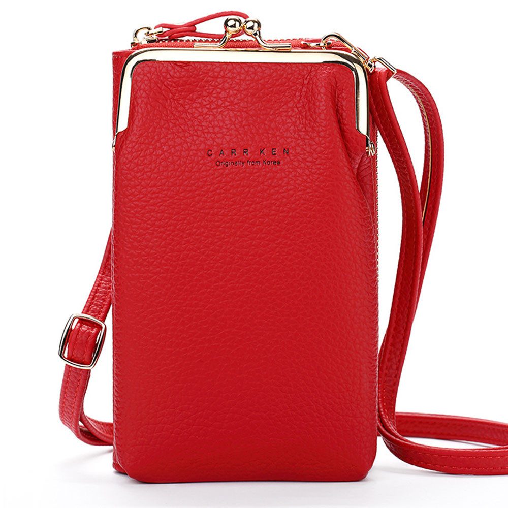 FITSU Mini Bag Umhängetasche, Schultertasche, Handytasche zum Umhängen, Umhängetasche mit Handyfach und abnehmbaren Schultergurt
