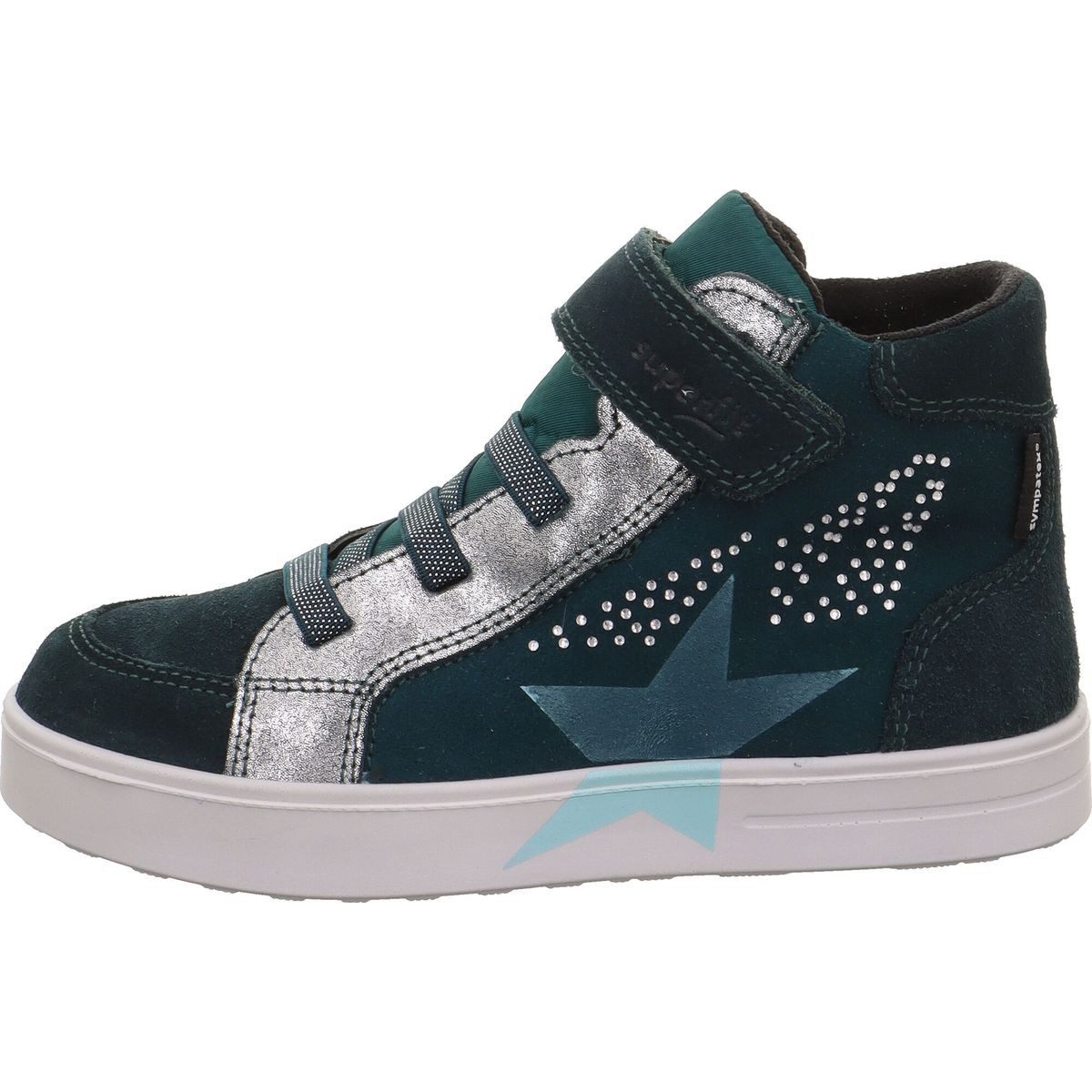 Superfit Stella Outdoorschuh Modischer Sneaker mit Sternenmuster, warmem Fleecefutter und