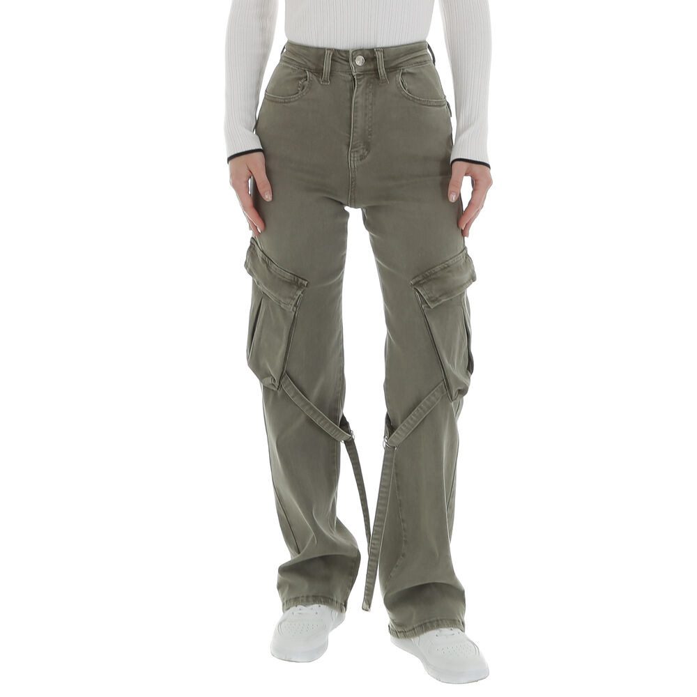 Ital-Design Cargojeans Damen Freizeit (87217122) Used-Look günstig online kaufen