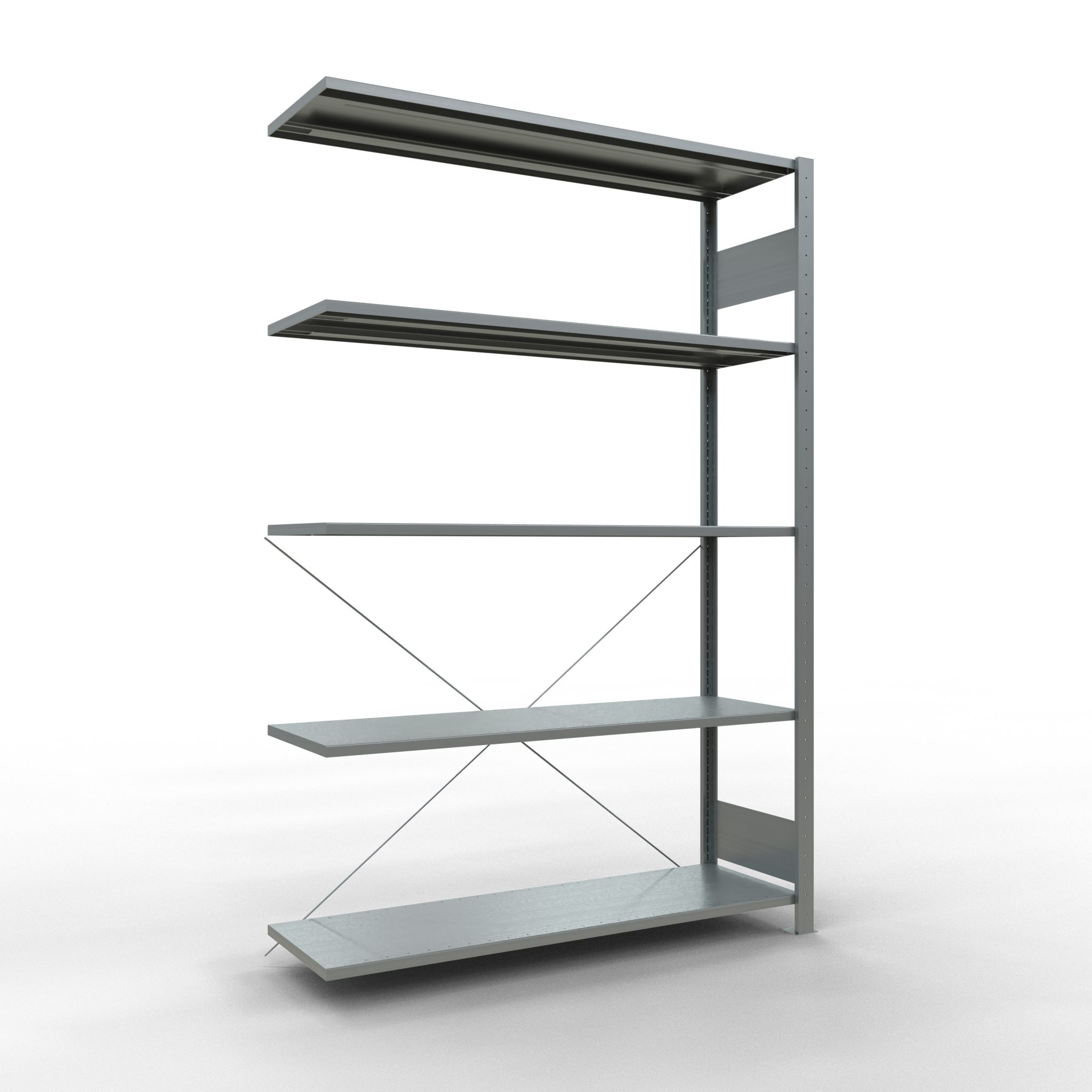 Steckregal Stecksystem Anbauregal - 2000x1300x400 mm