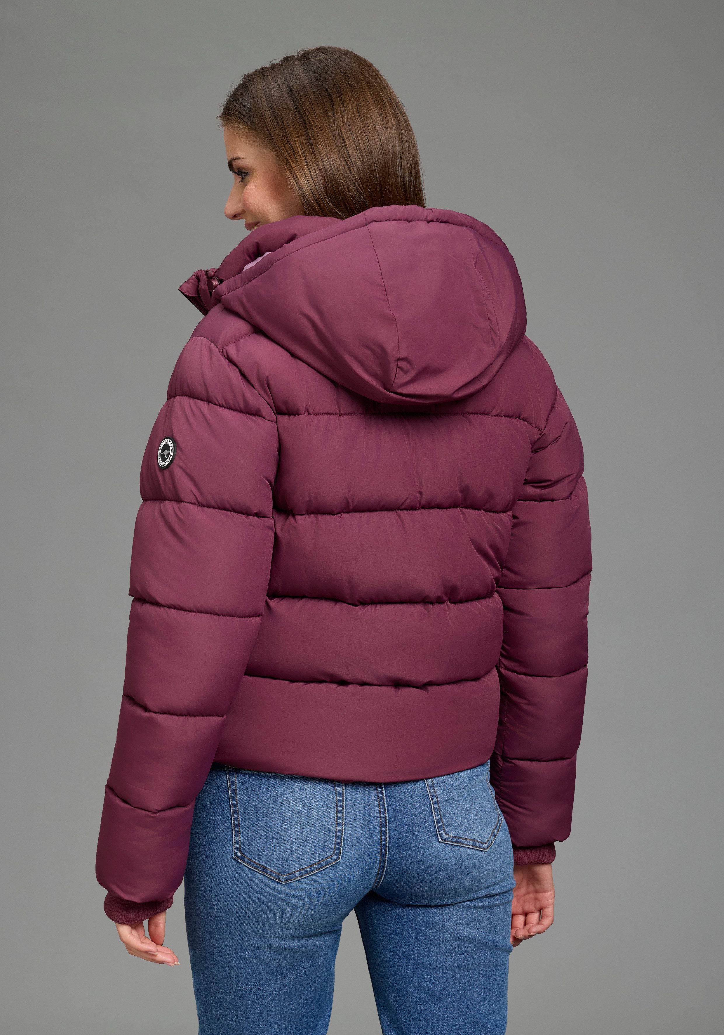 KangaROOS Steppjacke Puffer Jacke mit Kapuze – Bild 2 von 5