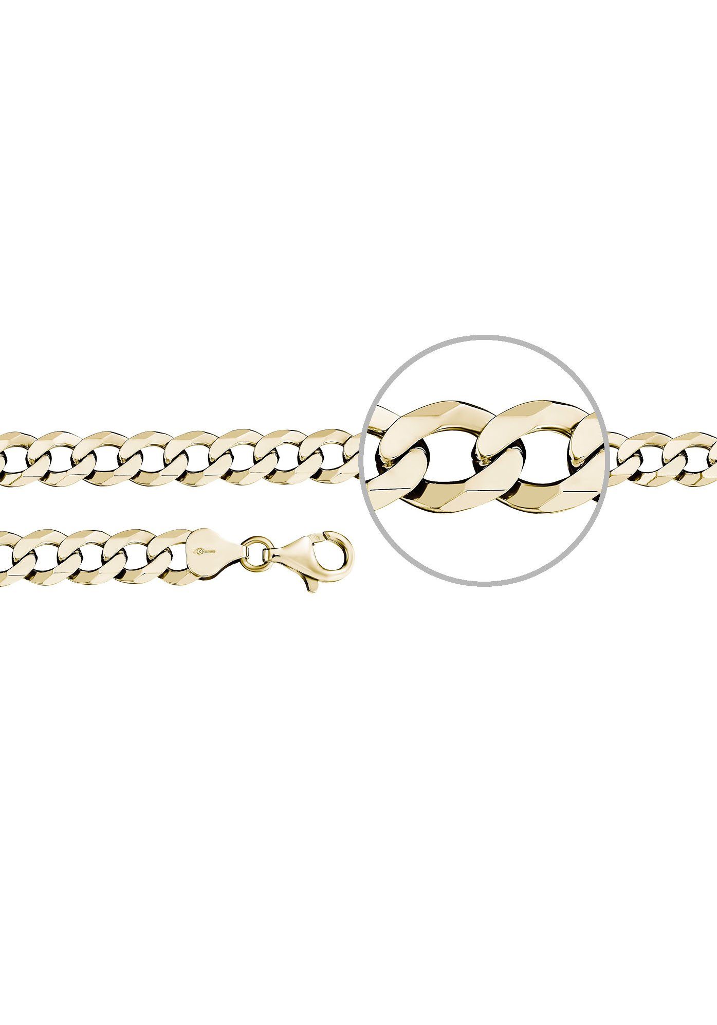Der Kettenmacher Silberarmband Panzerarmband diamantiert, P6-S, günstig online kaufen