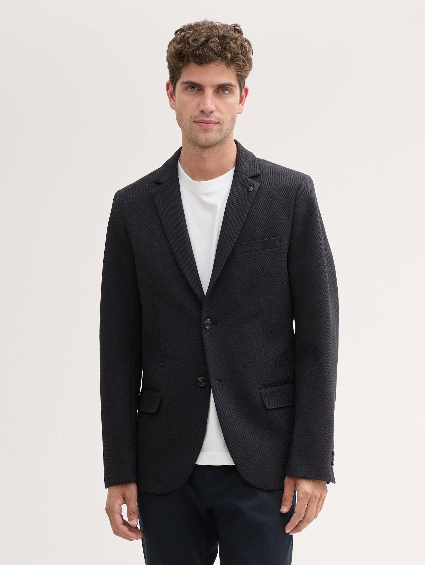 TOM TAILOR Sakko Blazer mit Struktur Blazer mit Struktur