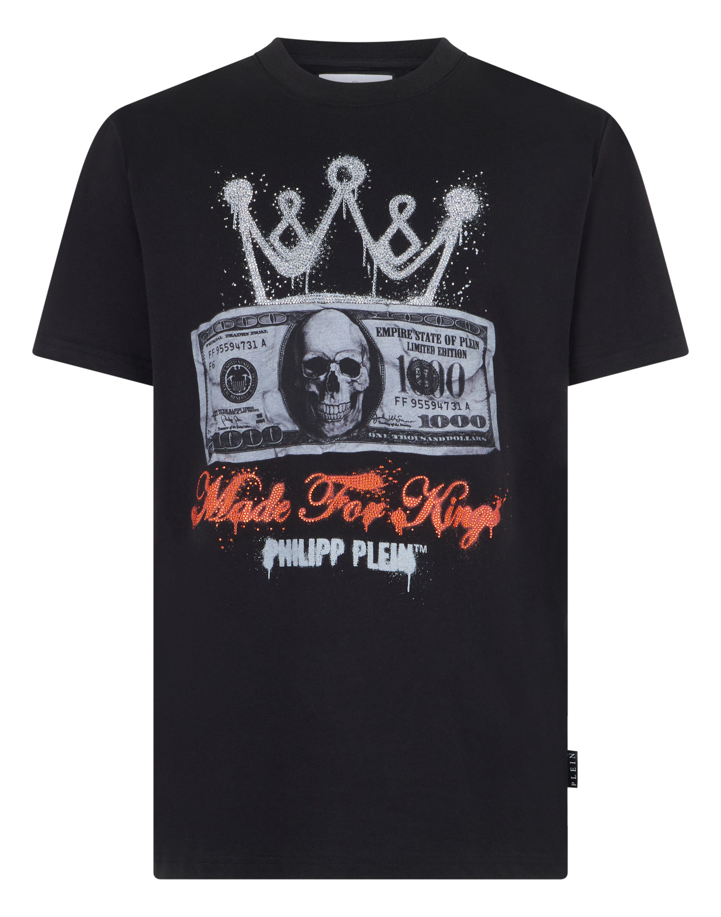 PHILIPP PLEIN T-Shirt Kurzarm-Rundhals-T-Shirt