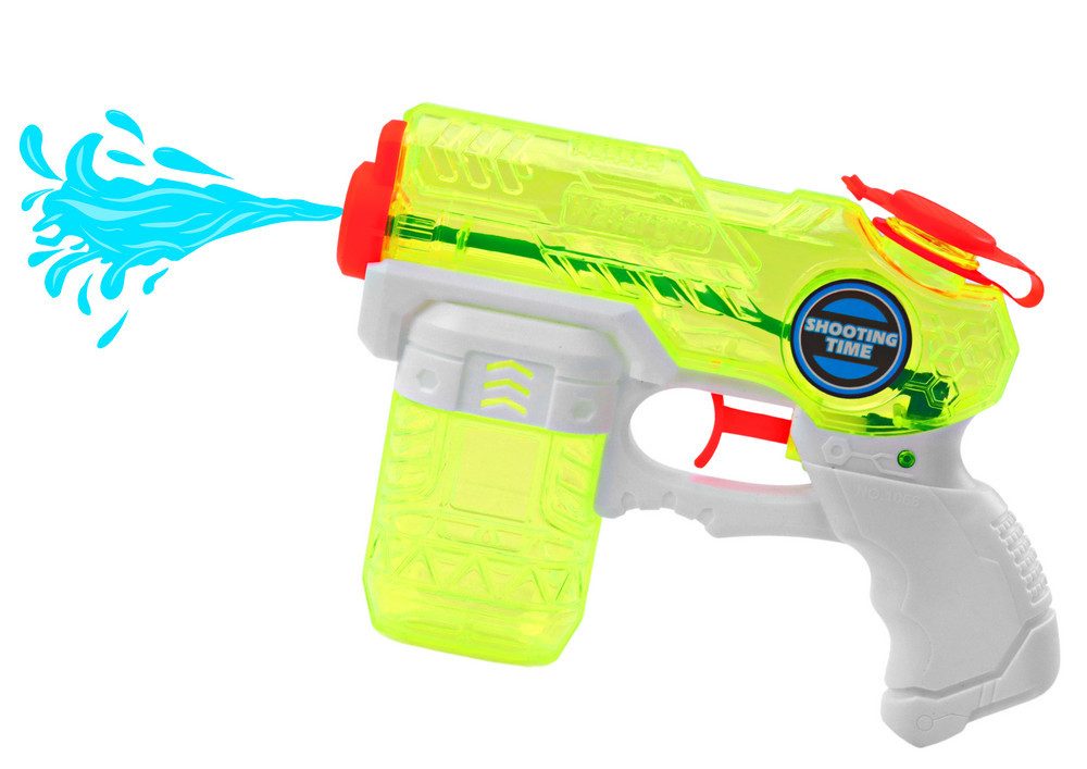 LEAN Toys Wasserpistole Wasserpistole Klein Waffe Sommerspaß Spielzeug Pistole Wassertank Spaß