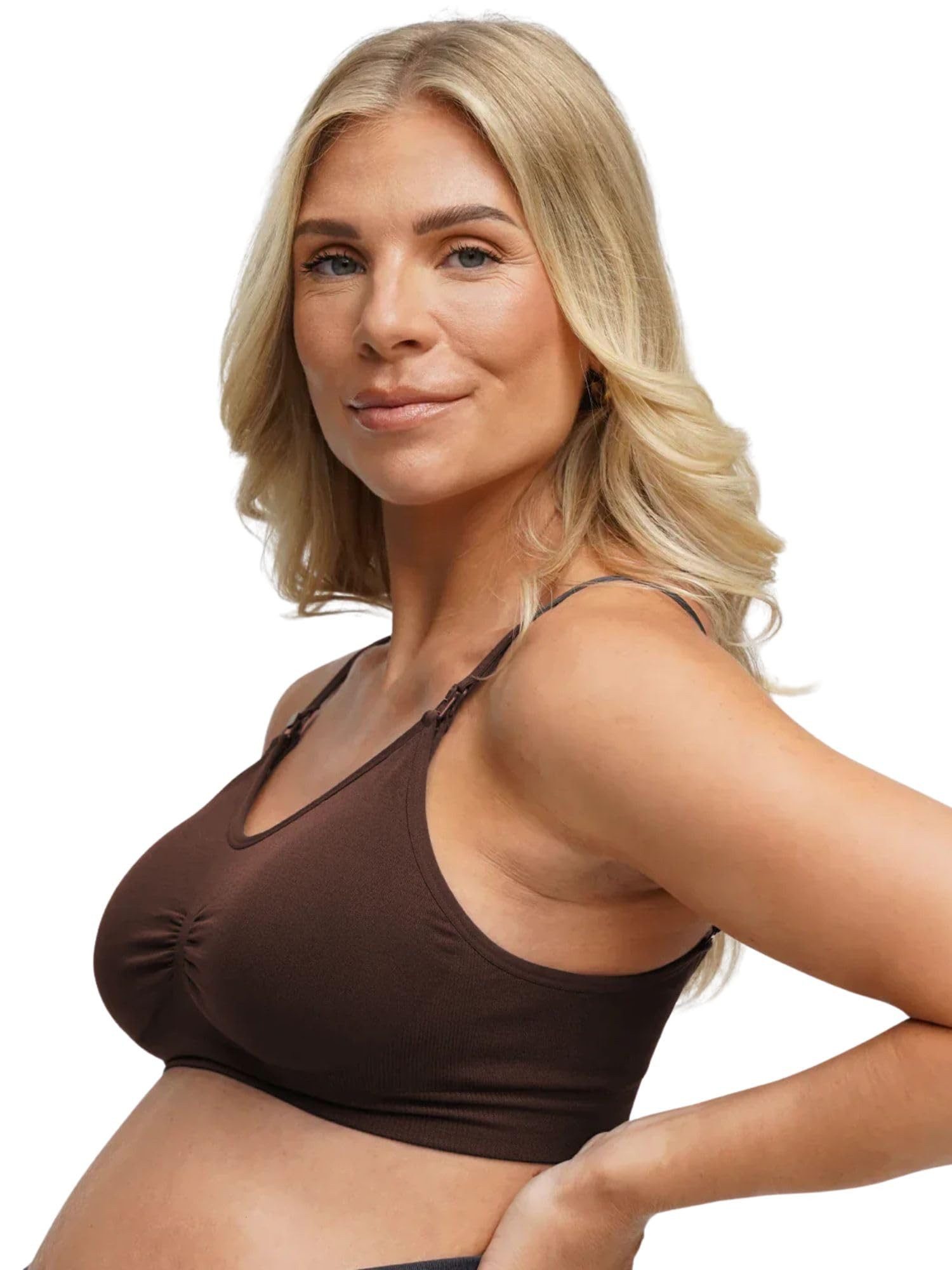 cfab (creamy fabrics) Still-BH Seamless Still-Bh-Braun-2XL (1-tlg)