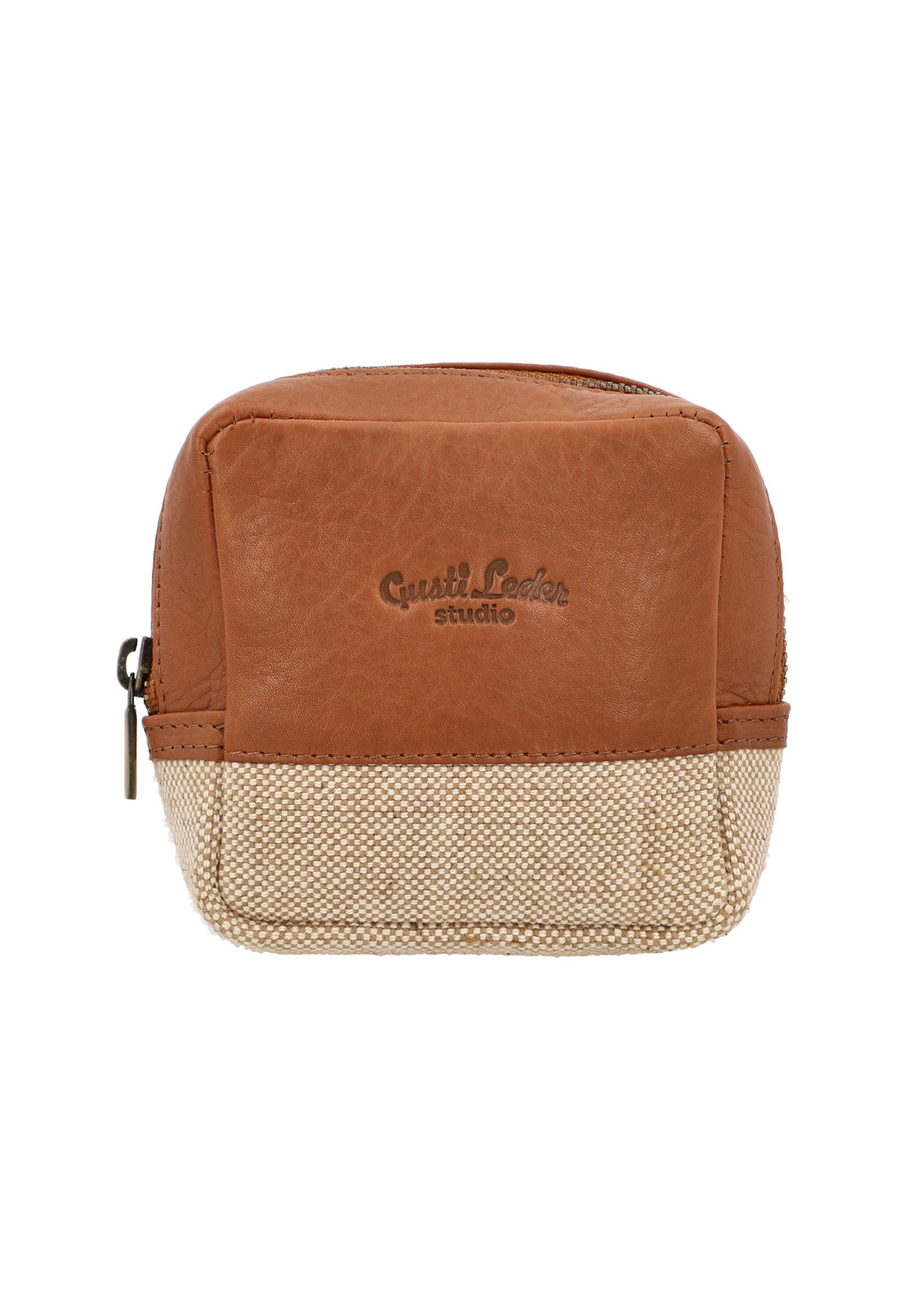 Gusti Leder Kulturbeutel Gusti Leder Waschtasche Clara (1-tlg)
