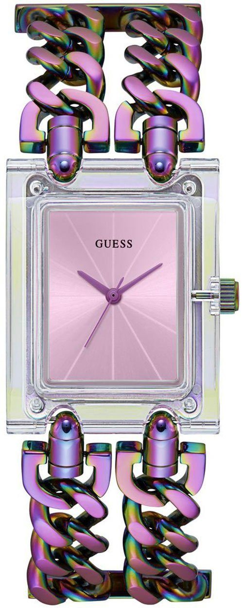 Guess Quarzuhr MOD HEAVY METAL, Armbanduhr, Damenuhr