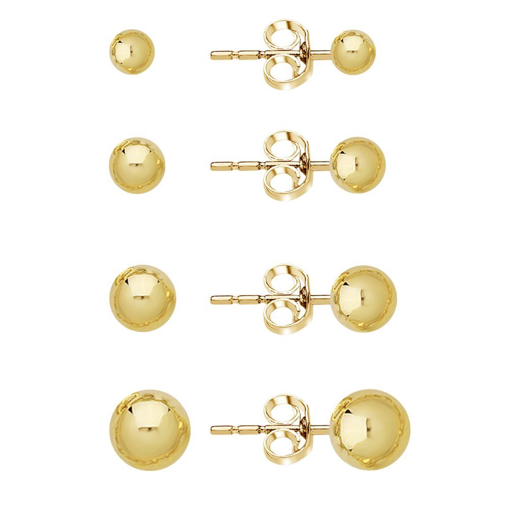 Karisma Paar Ohrstecker Frauen Sterling Silber Kugel Ohrstecker Ohrringe DS günstig online kaufen